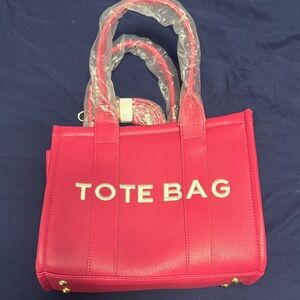 Pink Tote Bag